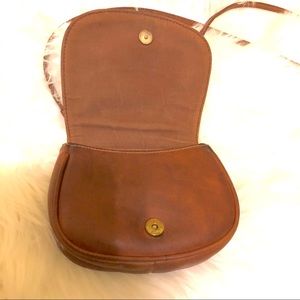 Small leather crossbody bag